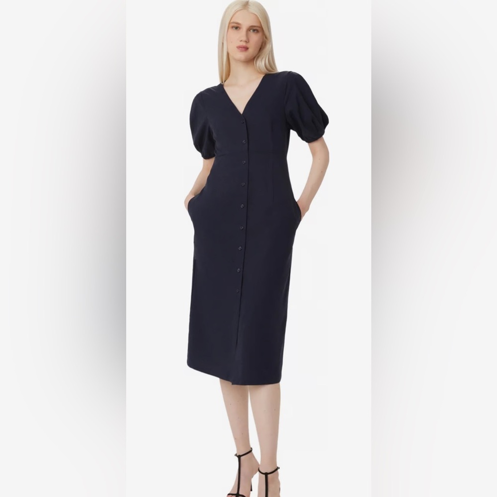 FRANK AND OAK The Puff Sleeve  Dress size medium - Picture 4 of 10